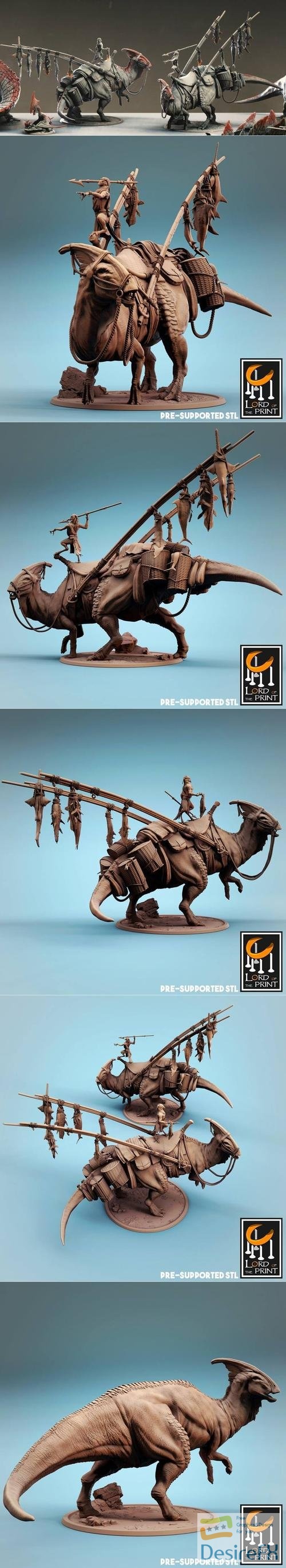 Parasaurolphus – 3D Print