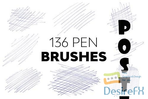 Pen Brushes - H6DDDLL