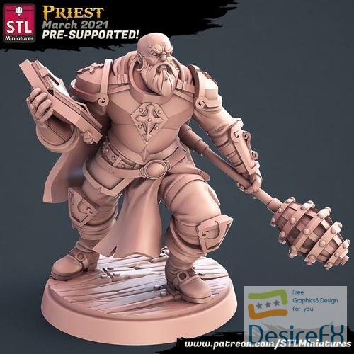Priest – 3D Print