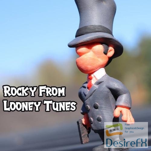 Rocky from Looney Tunes – 3D Print
