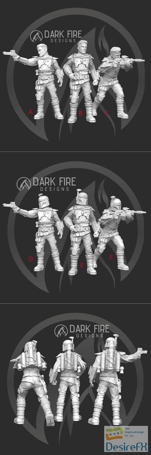 The Sheriff Dark Fire Designs – 3D Print