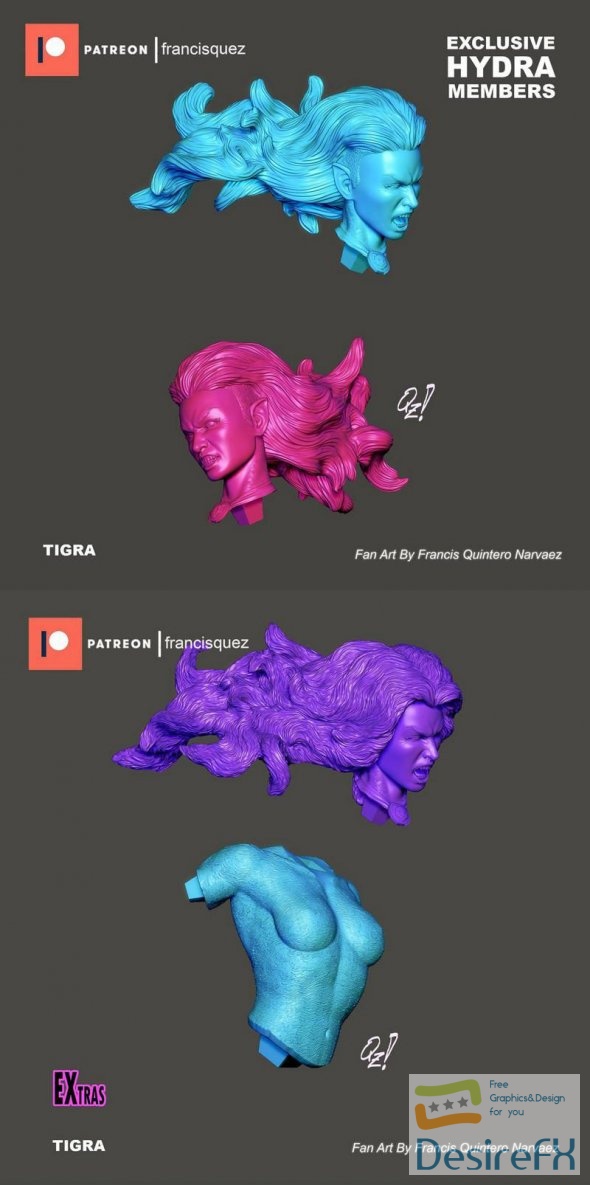 Tigra 3D Print
