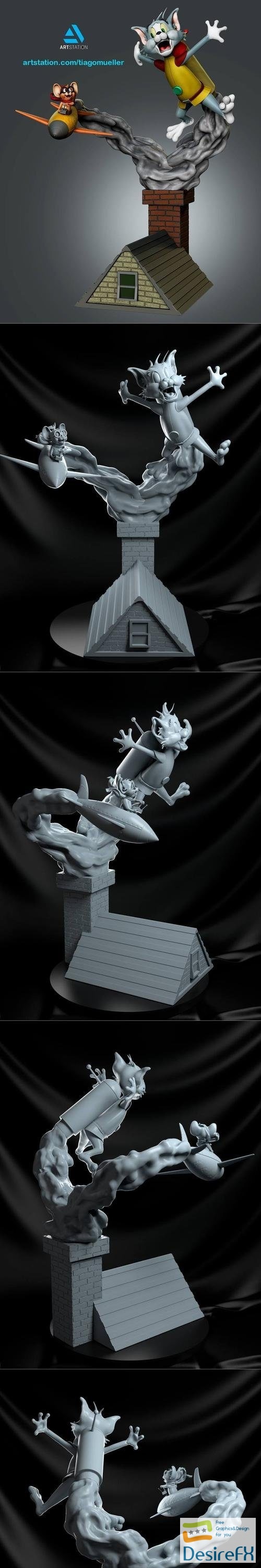 Tom and Jerry – 3D Print