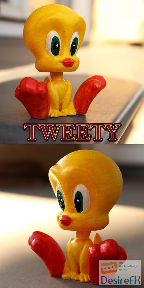 Tweety – 3D Print