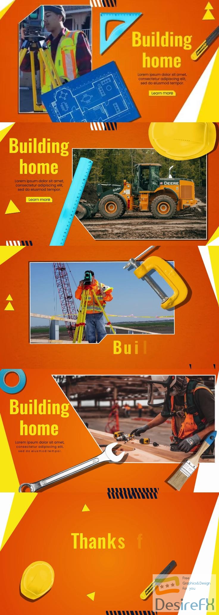 Videohive - Construction And Real Estate Slideshow - 37558602
