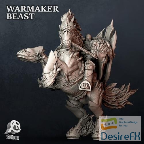 Warmaker beast – 3D Print