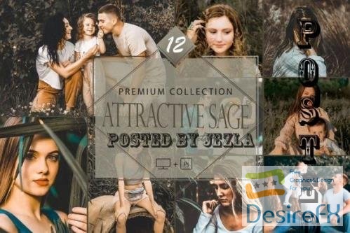 12 Attractive Sage Photoshop Actions