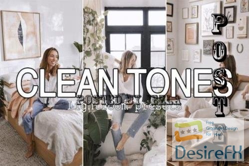 5 Clean Tones Lightroom Presets - 7263018