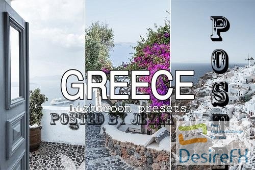 5 Greece Lightroom Presets - 7250950