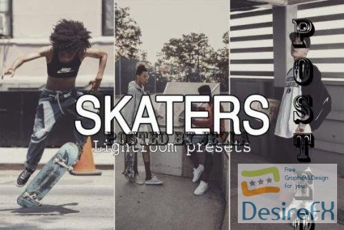 8 Skaters Lightroom Presets - 7279046