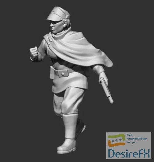 Authority Field Commander – 3D Print