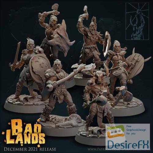 Badlands Kairn Fighters – 3D Print