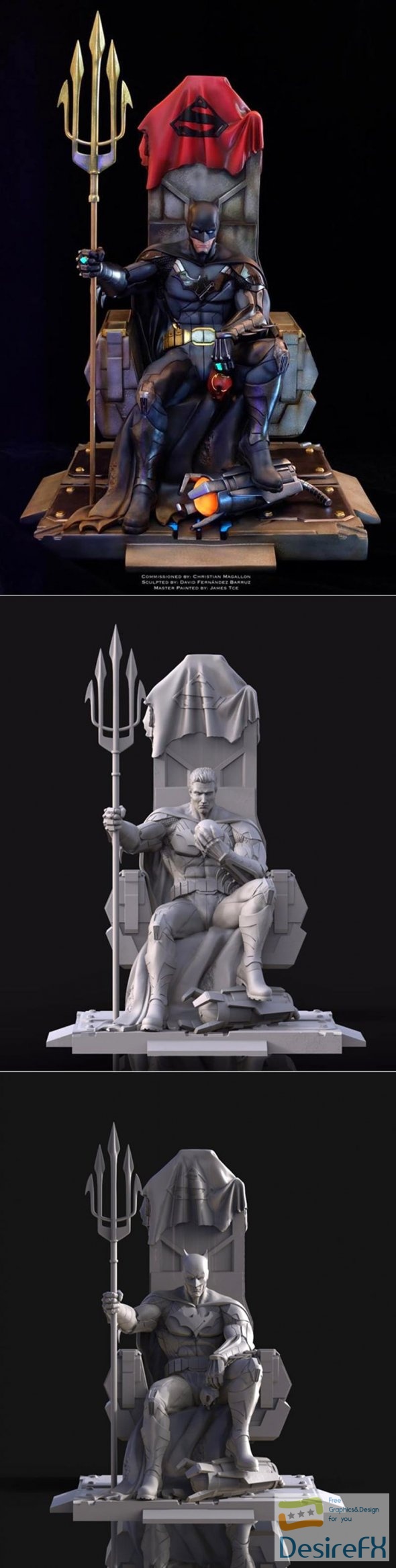 Download Batman Contingency Plan 3D Print - DesireFX.COM