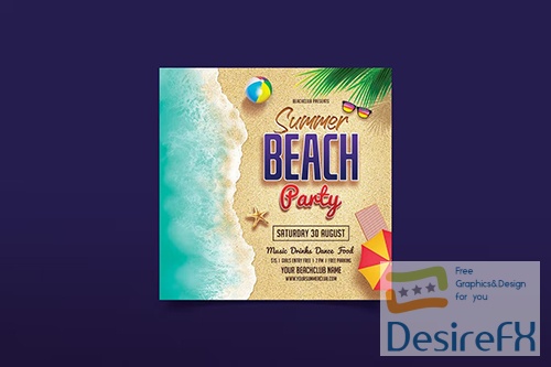 Beach Party / Summer Party PSD
