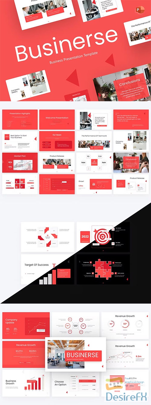 Businerse Business PowerPoint Template