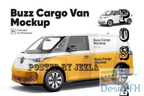 Buzz Cargo (Van) Mockup