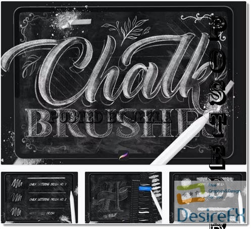 Chalk Brushes: Procreate