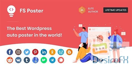 CodeCanyon - FS Poster 5.3.3 - WordPress Auto Poster & Scheduler - 22192139 - NULLED FS