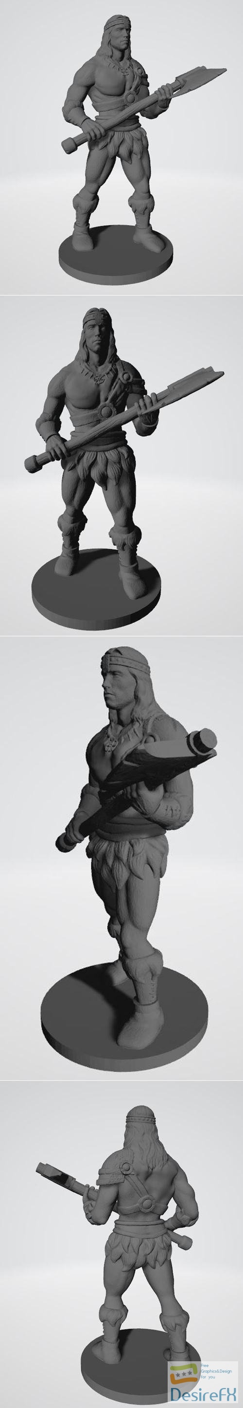 Conan the Barbarian – 3D Print