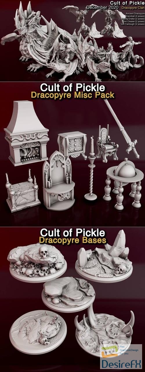 Cult of Pickle - Dracopyre Clans – 3D Print