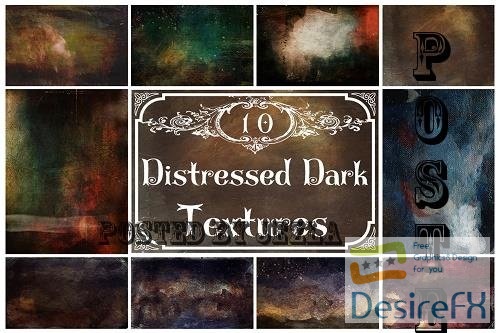 Distressed Dark Textures, Fine Art Textures, Vintage Overlay - 1771440-distressed-dark-textures-fine-art-textures-vintage