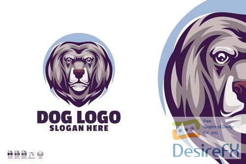 Dog Head Logo Designs