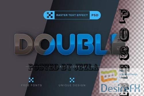 Double Color - Editable Text Effect - 7260120