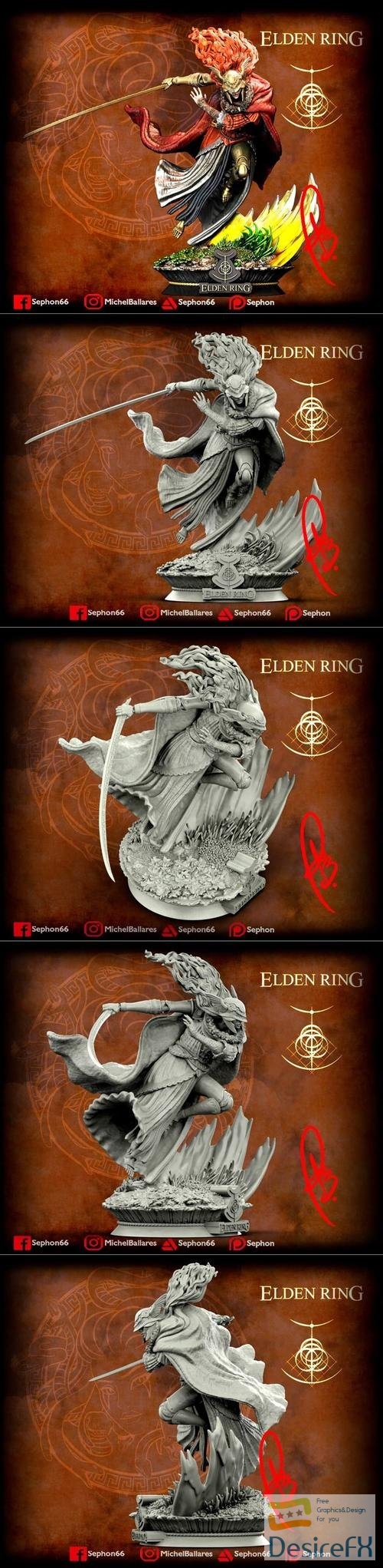 Elden Ring - Malenia by creative geek MB – 3D Print