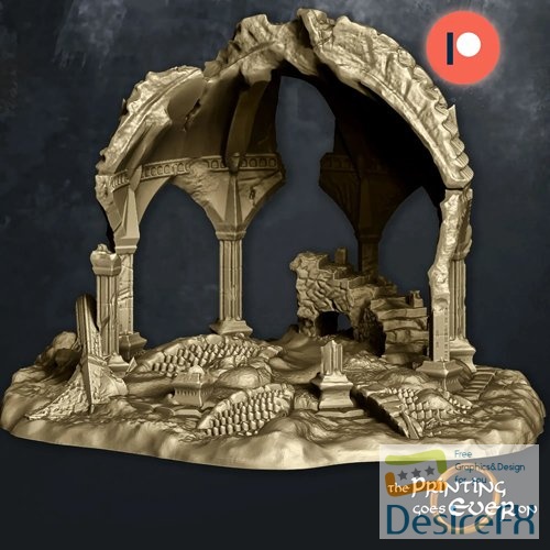 Fehntop Ruined 3D Print Model