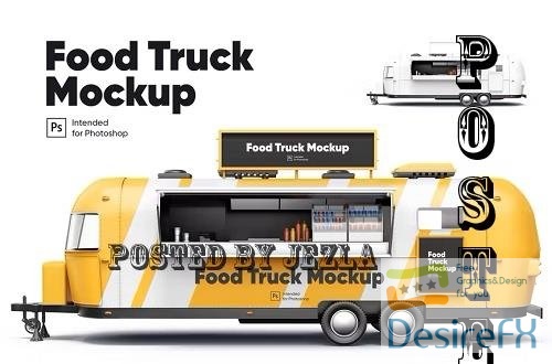 Food Truck Mockup - SWWD22G