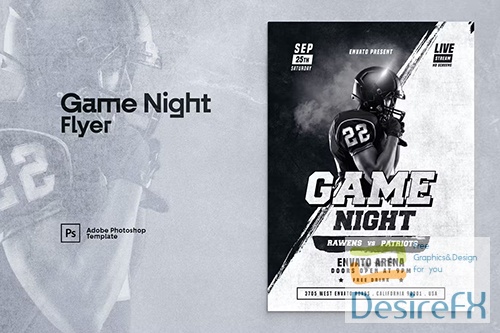 Game Night Flyer Template