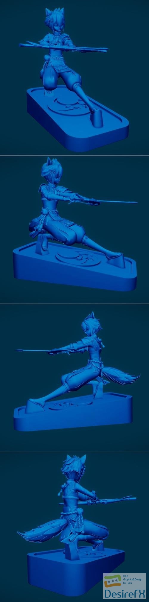 General Of Watatsumi Gorou - Genshin Impact – 3D Print