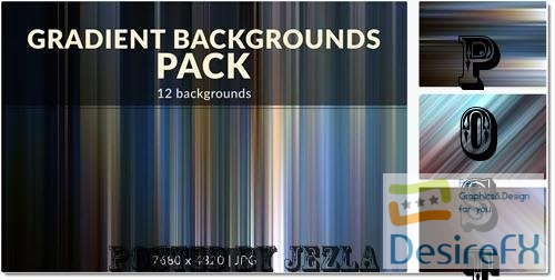 Gradient Abstract Backgrounds Pack