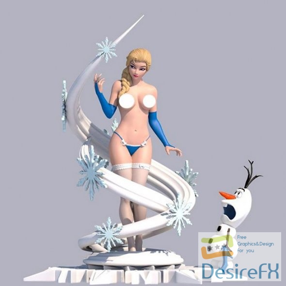 Ice Princess 3D Print