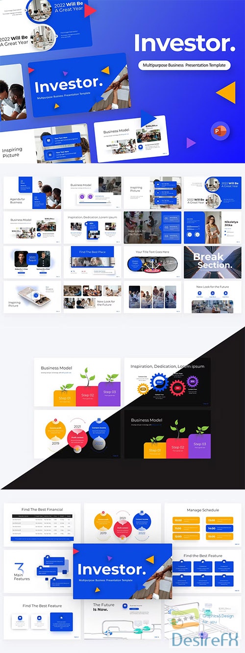 Investor Business PowerPoint Template