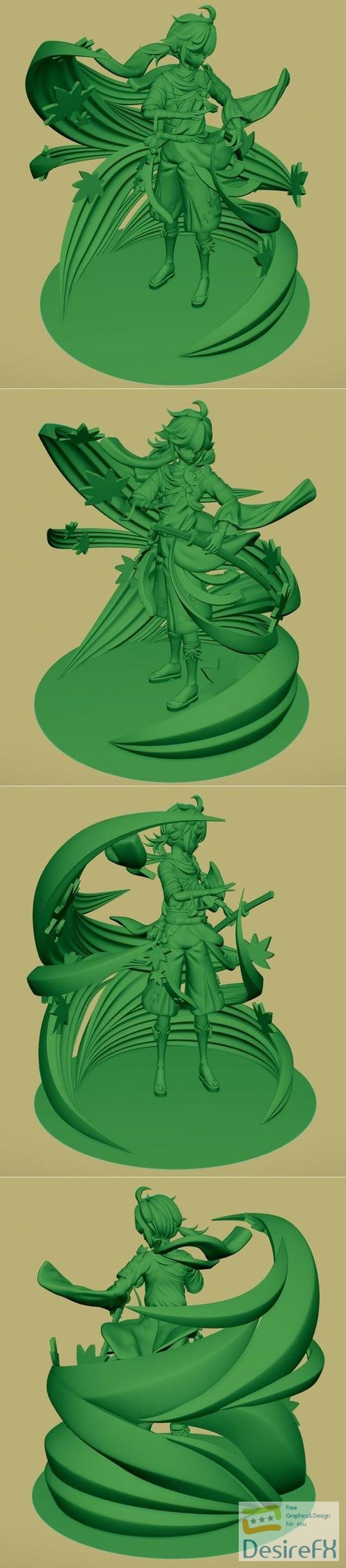 Kaedehara Kazuha - Genshin Impact – 3D Print