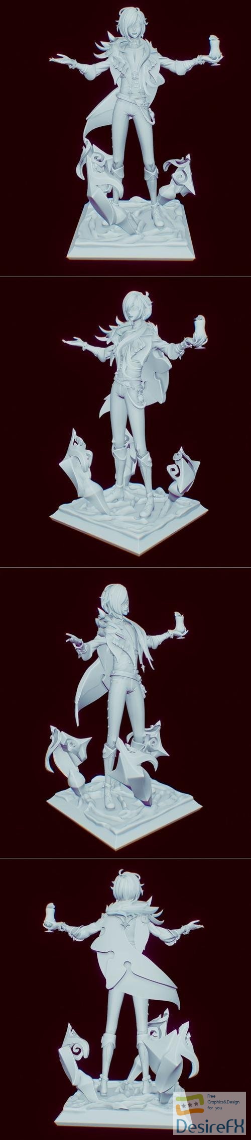 Kaeya - Genshin Impact – 3D Print