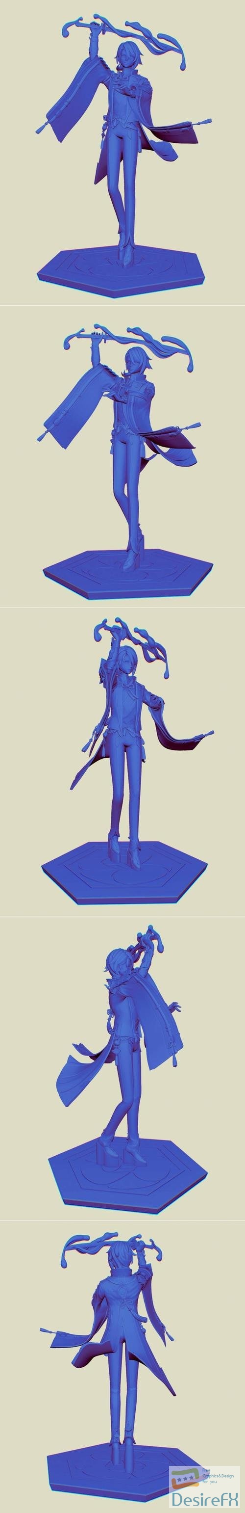 Kamisato Ayato - Genshin Impact – 3D Print
