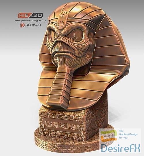 King Eddie - Iron Maiden – 3D Print