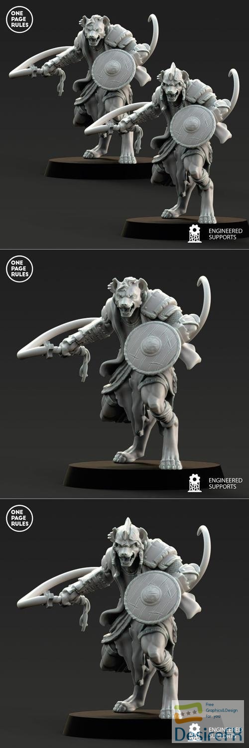 One Page Rules - Beastmen Tamer – 3D Print