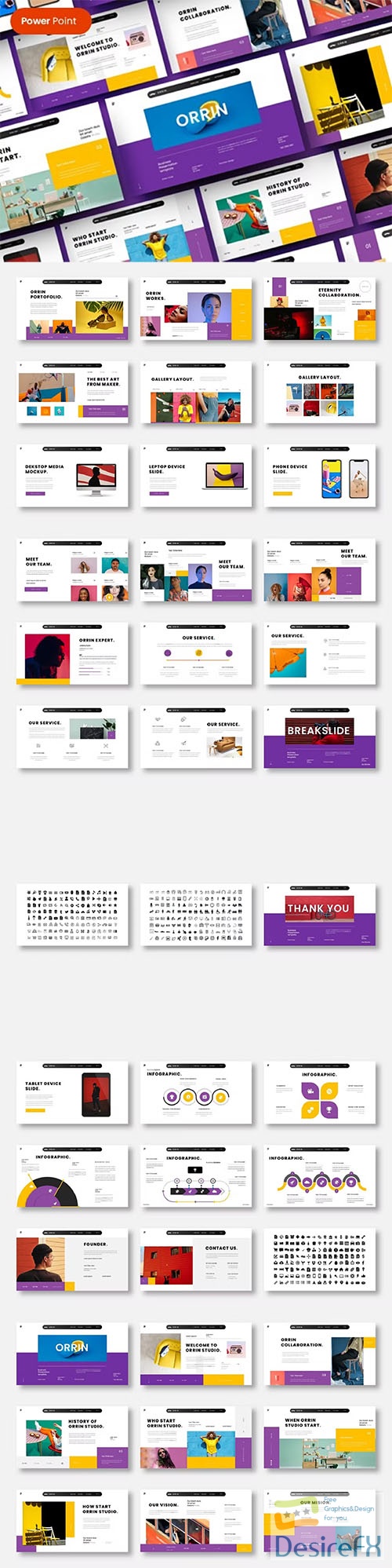 Orrin - Business Powerpoint, Keynote and Google Slides Template