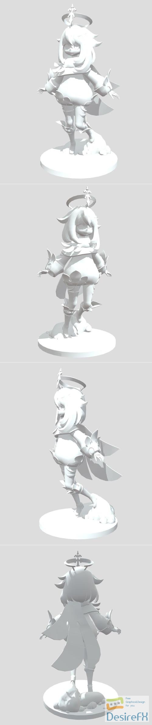 Paimon statue - Genshin Impact – 3D Print