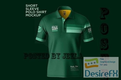 Polo T-Shirt Mockup - 7252278