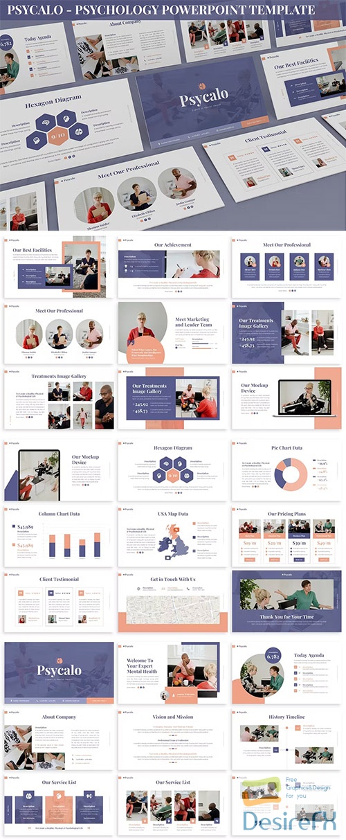 Psycalo - Psychology Powerpoint Template