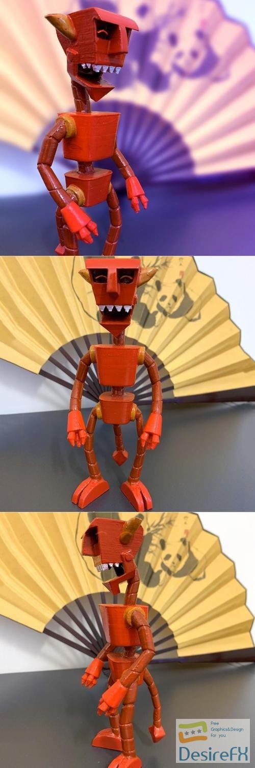 Robot Devil from Futurama – 3D Print