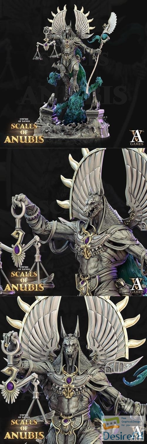 Scales of Anubis – 3D Print