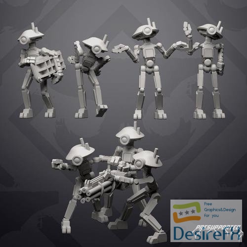 Skullforge - Mechano drones – 3D Print