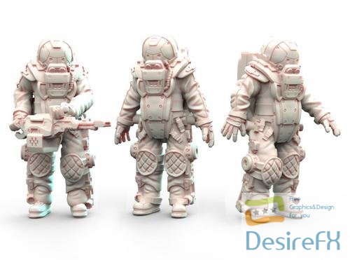 Space Suit – 3D Print