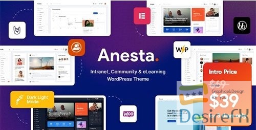 ThemeForest - Anesta v1.0.1 - Intranet, Extranet, Community and BuddyPress WordPress Theme - 38185608