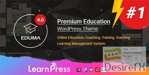 ThemeForest - Eduma v4.6.3 - Education WordPress Theme - 14058034 - NULLED